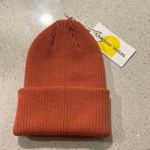 NWT Outdoor Voices OV Merino Wool Womens Beanie